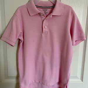 French Toast polo shirt for kids. Boys/girls. Size 8(M) pink color